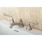 Kingston Brass KS4478ZL 8" Widespread Bathroom Faucet, Brushed Nickel KS4478ZL - alternate 3